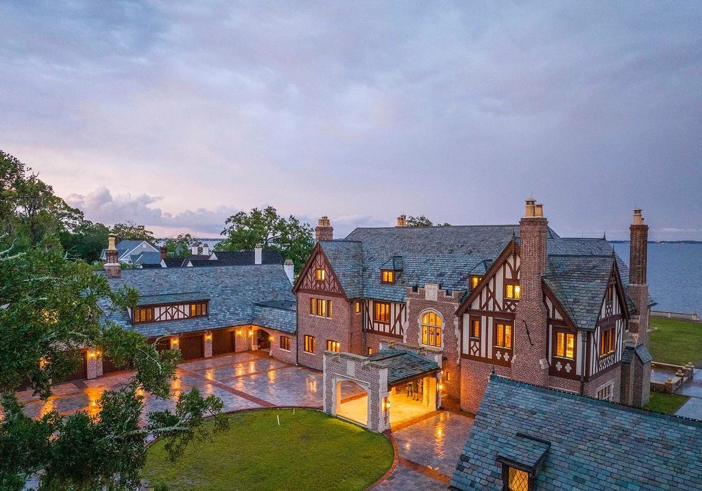 Transport your friends and family to the Roaring Twenties in this exquisite Tudor Revival estate, listed on the National Historic Register and featured in six movies.