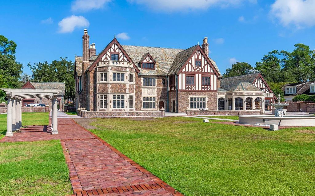 Transport your friends and family to the Roaring Twenties in this exquisite Tudor Revival estate, listed on the National Historic Register and featured in six movies.