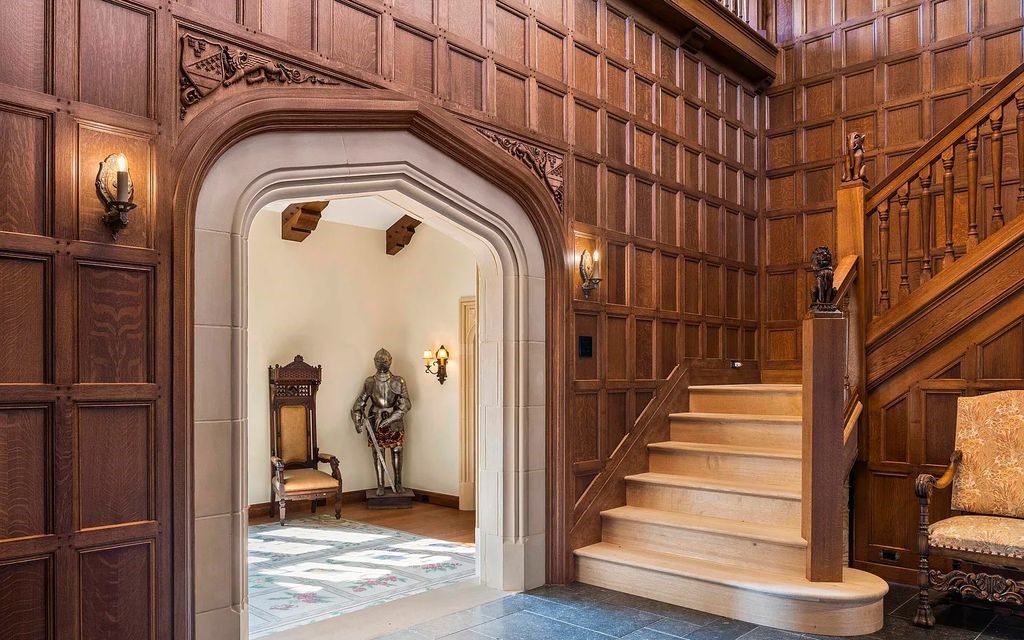 Transport your friends and family to the Roaring Twenties in this exquisite Tudor Revival estate, listed on the National Historic Register and featured in six movies.