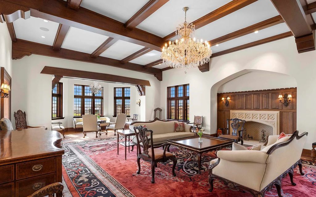 Transport your friends and family to the Roaring Twenties in this exquisite Tudor Revival estate, listed on the National Historic Register and featured in six movies.