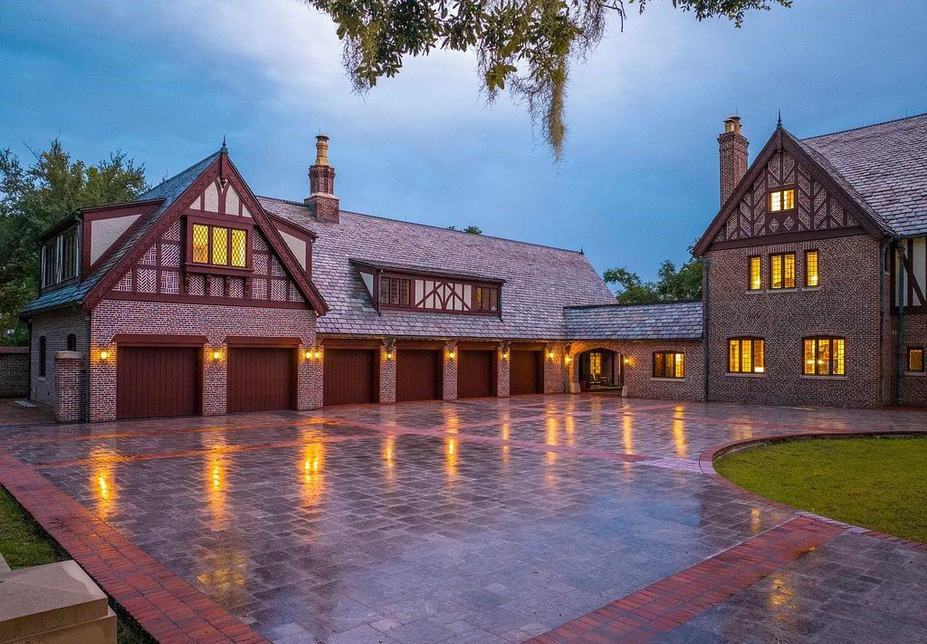 Transport your friends and family to the Roaring Twenties in this exquisite Tudor Revival estate, listed on the National Historic Register and featured in six movies.