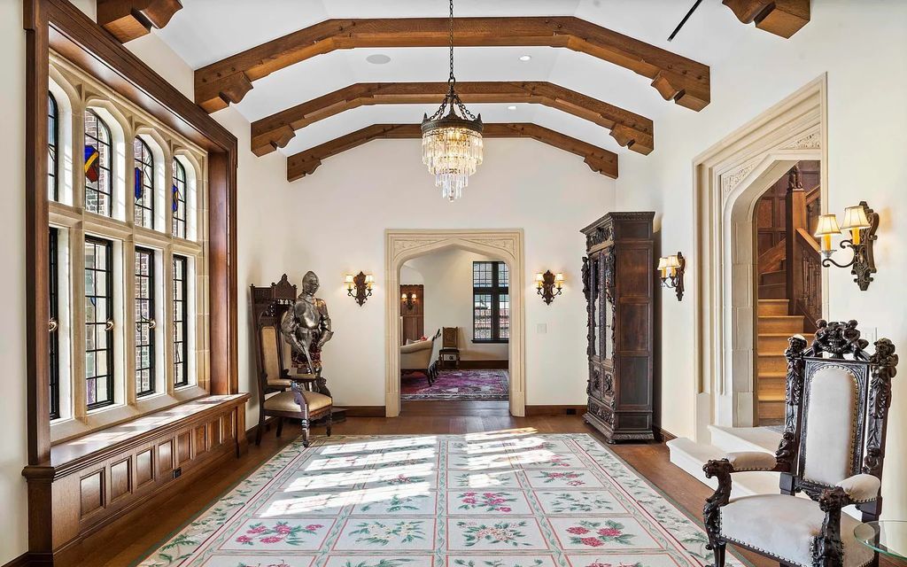 Transport your friends and family to the Roaring Twenties in this exquisite Tudor Revival estate, listed on the National Historic Register and featured in six movies.