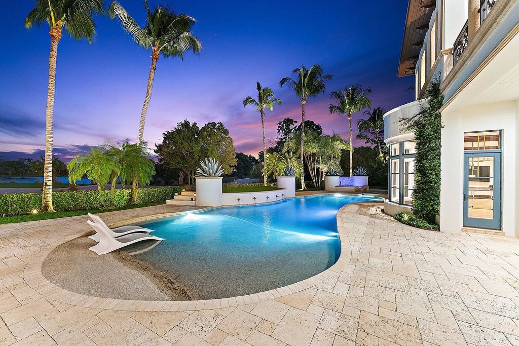 Boasting the finest views in Old Palm, this 6-bedroom, 8.5-bathroom estate offers complete privacy and an entertainer's dream kitchen. With all new French Oak floors, light fixtures, bathrooms, and more, this home is truly the best of the best!