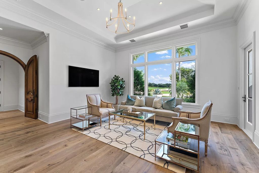 Boasting the finest views in Old Palm, this 6-bedroom, 8.5-bathroom estate offers complete privacy and an entertainer's dream kitchen. With all new French Oak floors, light fixtures, bathrooms, and more, this home is truly the best of the best!