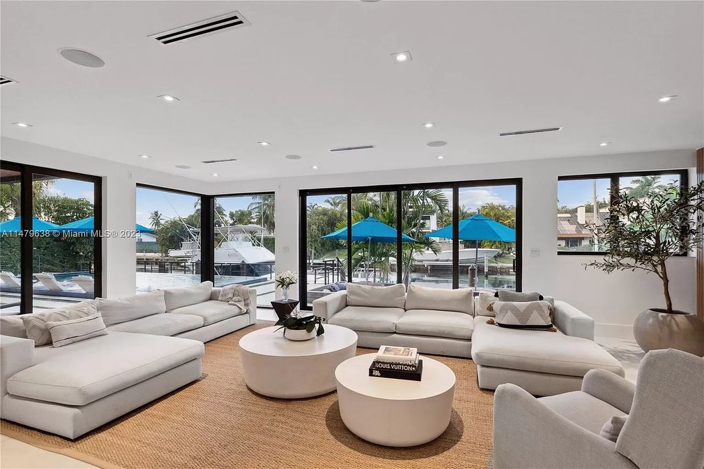 Experience the epitome of luxury living in this newly completed 8-bedroom waterfront masterpiece in Gables by the Sea. With fluid modern design, exquisite craftsmanship, and lavish amenities, this stunning residence offers an unparalleled lifestyle of elegance and sophistication.