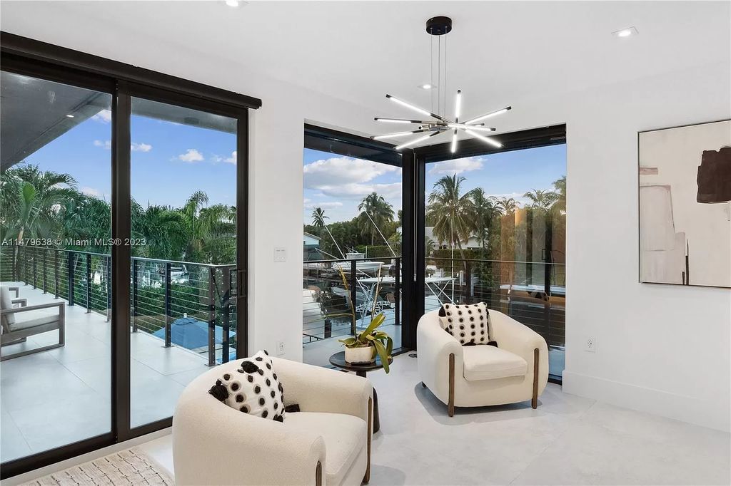 Experience the epitome of luxury living in this newly completed 8-bedroom waterfront masterpiece in Gables by the Sea. With fluid modern design, exquisite craftsmanship, and lavish amenities, this stunning residence offers an unparalleled lifestyle of elegance and sophistication.