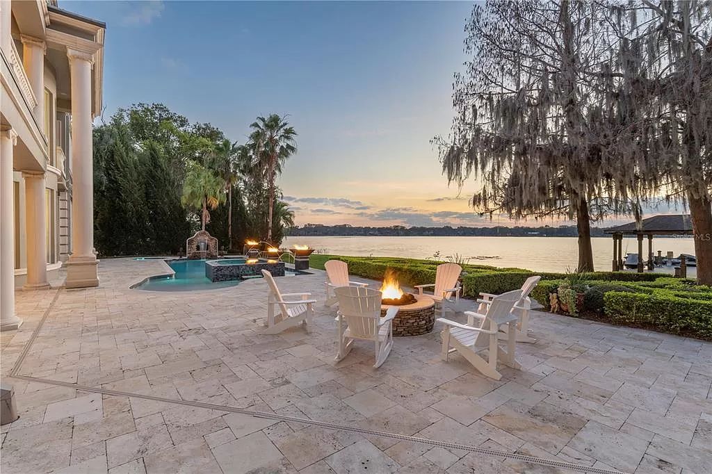 Own a piece of paradise! This custom-built lakefront estate boasts panoramic views, luxurious interiors, and unparalleled privacy on the exclusive Isle of Sicily. Enjoy chef's kitchen, spa-like master suite, resort-style pool and more!