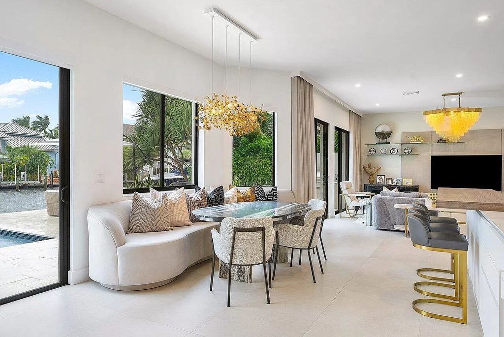 Indulge in the epitome of coastal elegance & contemporary luxury at this fully-renovated 5-bedroom haven. Featuring unparalleled water access, a chef's kitchen & stunning outdoor spaces, this Delray Beach estate is your gateway to tropical paradise.