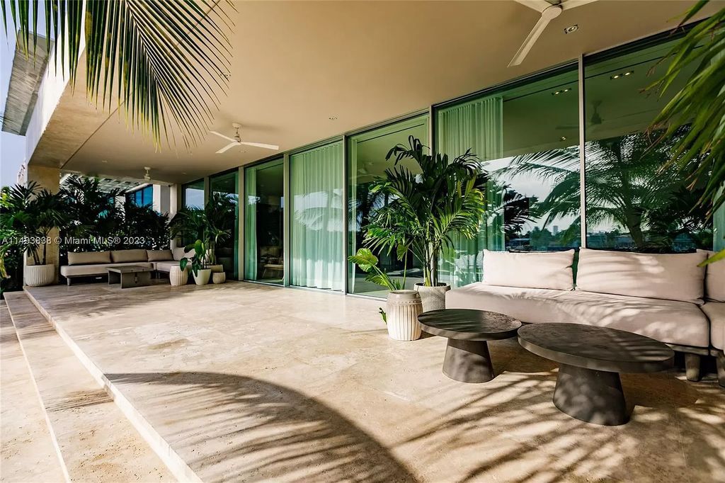 Immerse yourself in unparalleled luxury at this brand new, 5,393 sq ft waterfront masterpiece on Miami Beach's Rivo Alto Island. Featuring 6 bedrooms, 5.5 baths, breathtaking western views, and a smart-home system for effortless living, this fully furnished sanctuary is the epitome of coastal elegance.