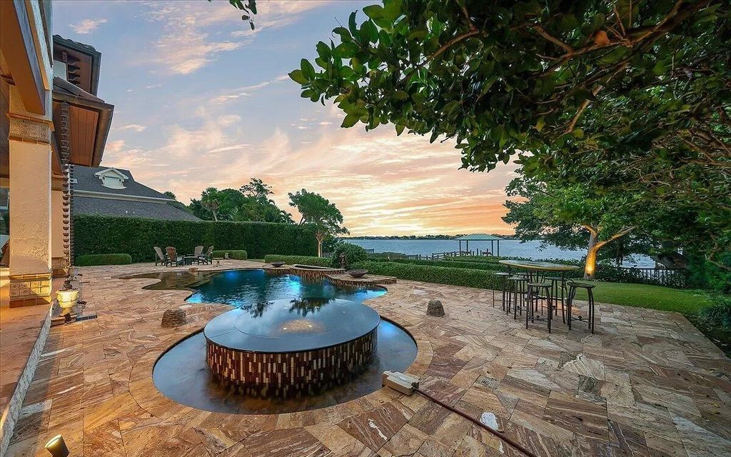 Own a piece of paradise! This 5300 SF Mediterranean masterpiece boasts 5 bedrooms, 6 baths, & unparalleled craftsmanship. From hand-cut limestone to a custom copper hood, no detail is overlooked. Don't miss your chance - this rare gem won't last long!