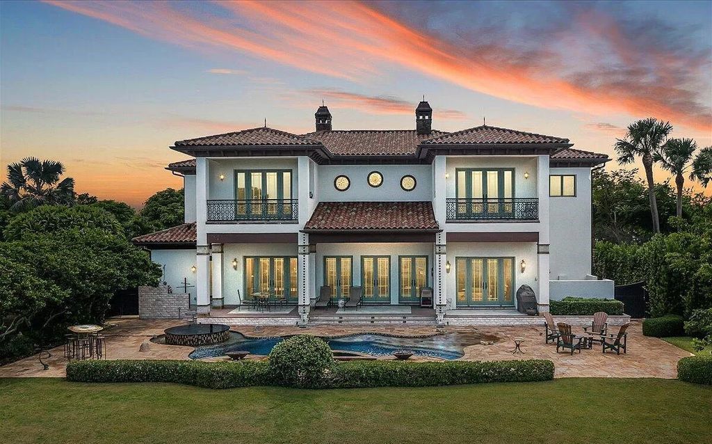 Own a piece of paradise! This 5300 SF Mediterranean masterpiece boasts 5 bedrooms, 6 baths, & unparalleled craftsmanship. From hand-cut limestone to a custom copper hood, no detail is overlooked. Don't miss your chance - this rare gem won't last long!