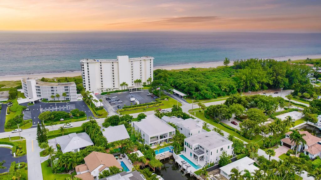 Dive into coastal living at this brand-new 5-bedroom masterpiece. Waterfront paradise with pool, dock and chic interiors steps from award-winning beaches and vibrant Delray Beach. Indoor/outdoor living redefined.