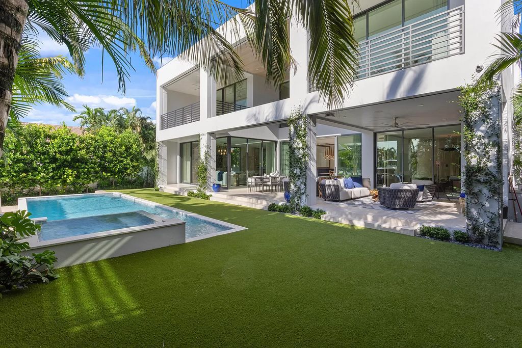 Dive into coastal living at this brand-new 5-bedroom masterpiece. Waterfront paradise with pool, dock and chic interiors steps from award-winning beaches and vibrant Delray Beach. Indoor/outdoor living redefined.