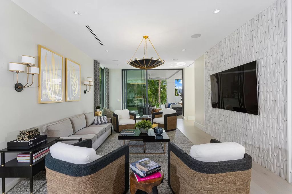 Dive into coastal living at this brand-new 5-bedroom masterpiece. Waterfront paradise with pool, dock and chic interiors steps from award-winning beaches and vibrant Delray Beach. Indoor/outdoor living redefined.