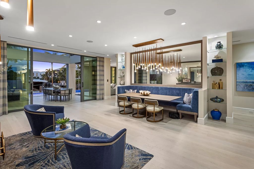 Dive into coastal living at this brand-new 5-bedroom masterpiece. Waterfront paradise with pool, dock and chic interiors steps from award-winning beaches and vibrant Delray Beach. Indoor/outdoor living redefined.