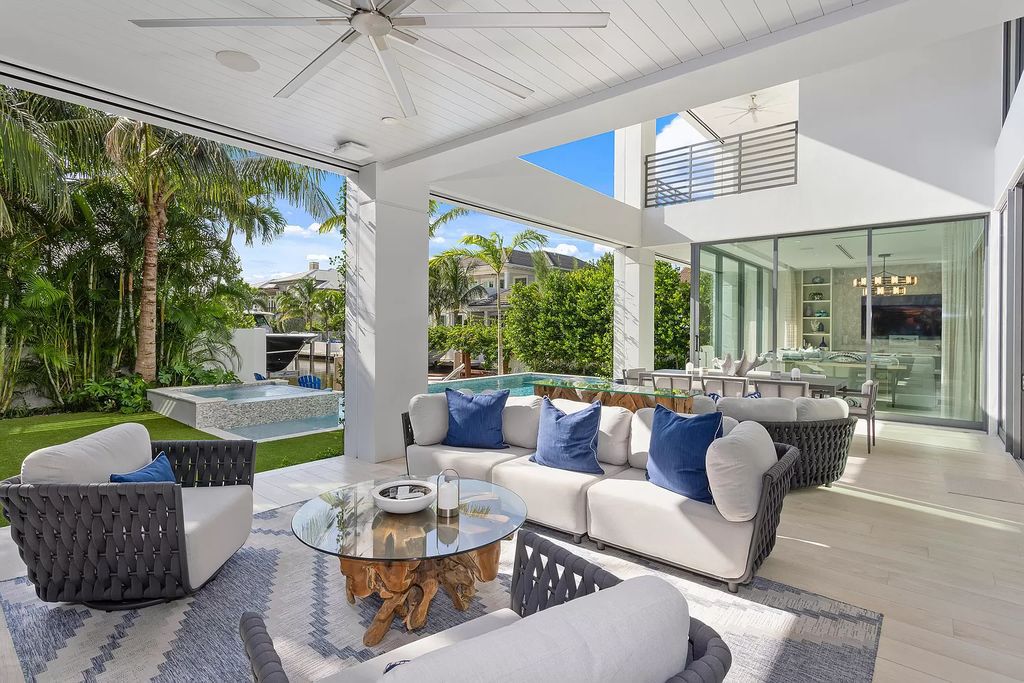 Dive into coastal living at this brand-new 5-bedroom masterpiece. Waterfront paradise with pool, dock and chic interiors steps from award-winning beaches and vibrant Delray Beach. Indoor/outdoor living redefined.