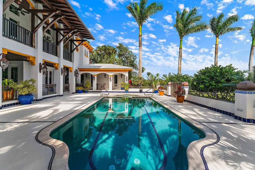 Experience ultimate waterfront living in this exquisite 5BR Palm Beach Gardens home. Exquisite Moroccan design, private dock, resort amenities and endless Intracoastal vistas. Don't miss out!