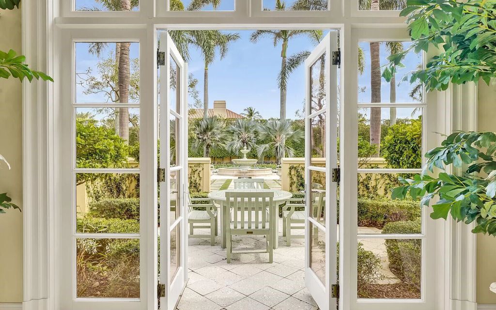 Escape to paradise at 160 Clarendon Ave. This meticulously crafted 5-bed, 6.5-bath estate exudes timeless elegance with its Mediterranean architecture, expansive living spaces, and private pool and spa. Find your sanctuary on 1.47 acres of Palm Beach bliss.