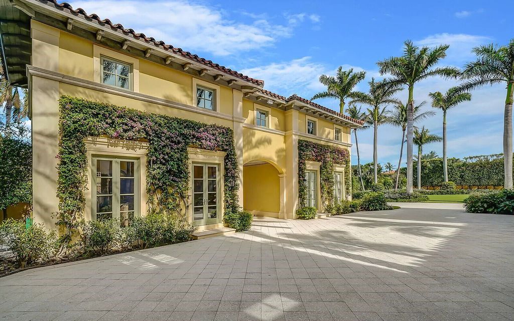 Escape to paradise at 160 Clarendon Ave. This meticulously crafted 5-bed, 6.5-bath estate exudes timeless elegance with its Mediterranean architecture, expansive living spaces, and private pool and spa. Find your sanctuary on 1.47 acres of Palm Beach bliss.