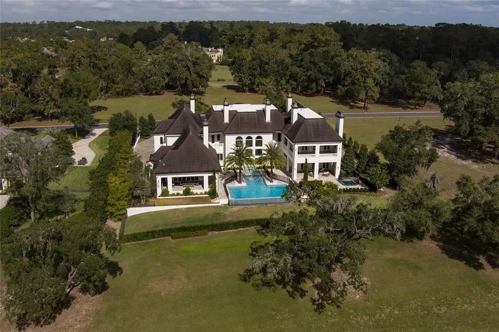 Live like royalty in this magnificent estate at Golden Ocala! Equestrian center access, 7 fireplaces, 2 master suites, gourmet kitchen, home theater, infinity pool & more. Schedule your private showing today!