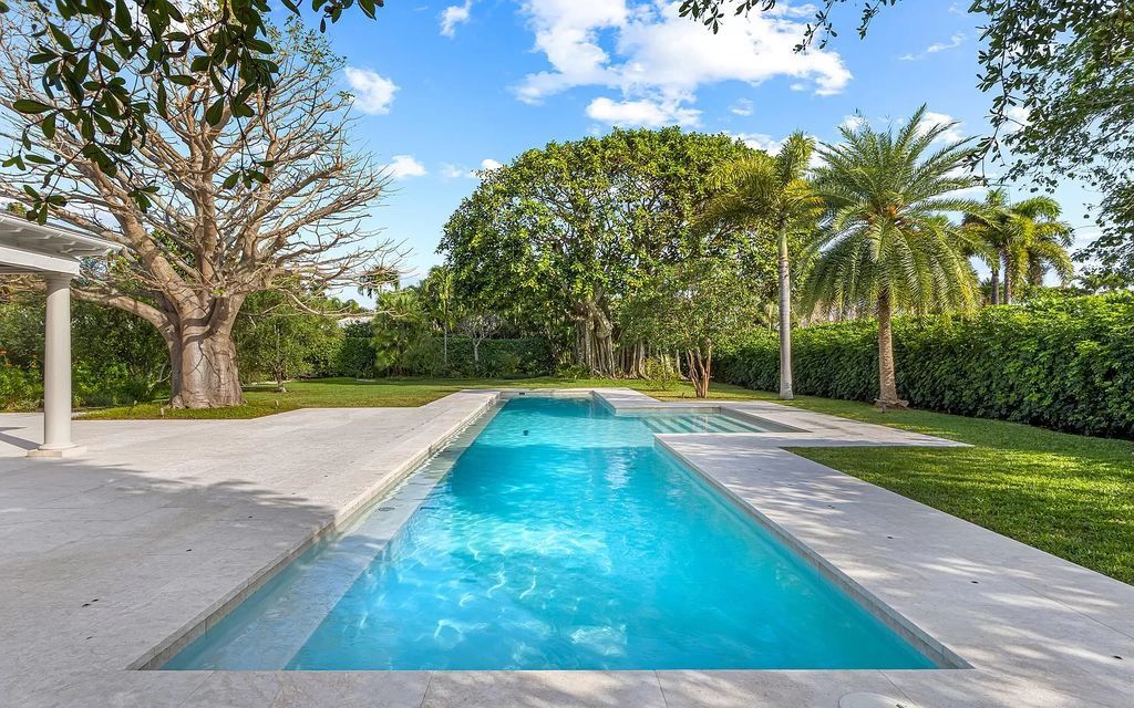 Live like royalty in this exquisite multi-structure compound! 2 private homes, 7 bedrooms, 8,200+ square feet, pool, beach access and more await on Palm Beach's North End. Priced at $29.5 Million.