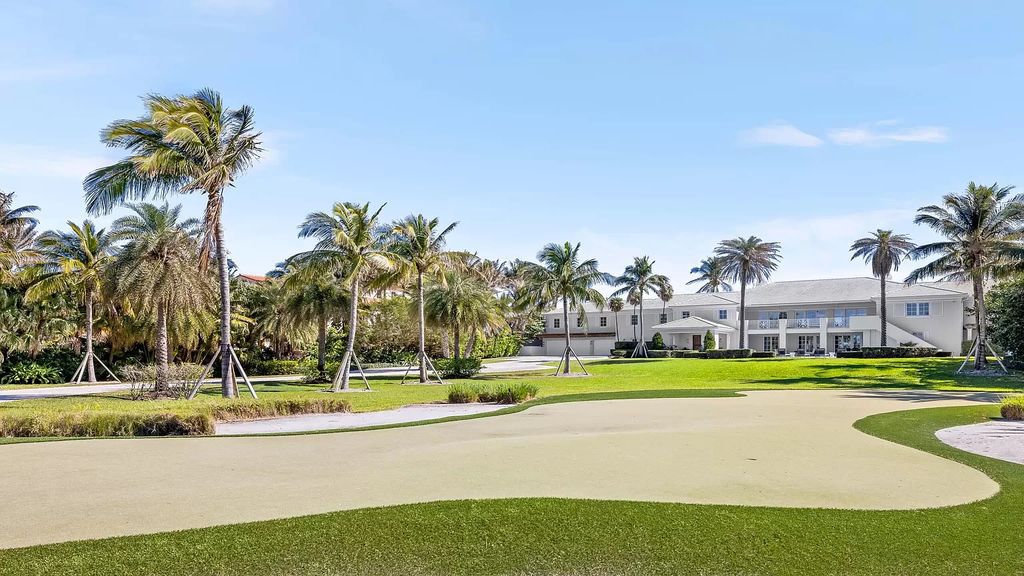 Exceptional estate with 200 feet ocean and 190 feet Intracoastal frontage! Updated, move-in ready with pools, deep water dock and endless possibilities. Steps to Delray and Palm Beach. Must-see waterfront!