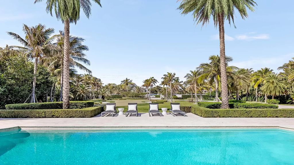 Exceptional estate with 200 feet ocean and 190 feet Intracoastal frontage! Updated, move-in ready with pools, deep water dock and endless possibilities. Steps to Delray and Palm Beach. Must-see waterfront!