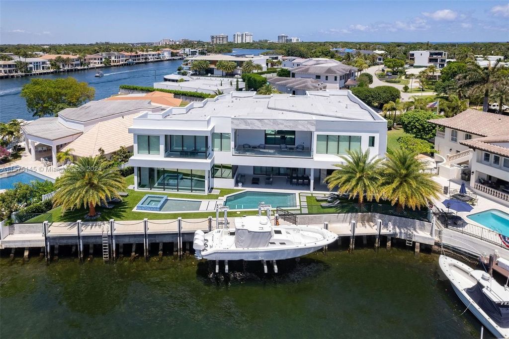 Experience luxury living at 749 Bamboo Drive. This 6 bed, 8 bath contemporary masterpiece offers 7,502 sqft of elegance, gourmet kitchen, private pool and ocean access in prestigious South Florida. Fully furnished.