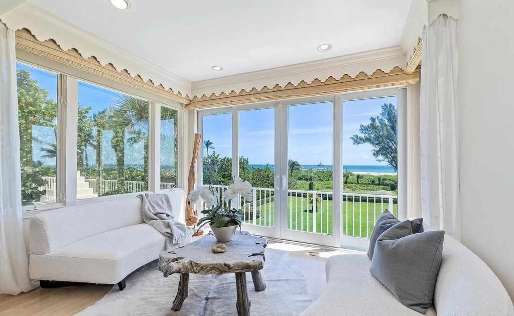 Experience beachfront bliss in this 6 bedroom, 7.5 bath home with a private beach. Wake up to the sound of waves and enjoy endless days soaking up the sun on your own stretch of sand.