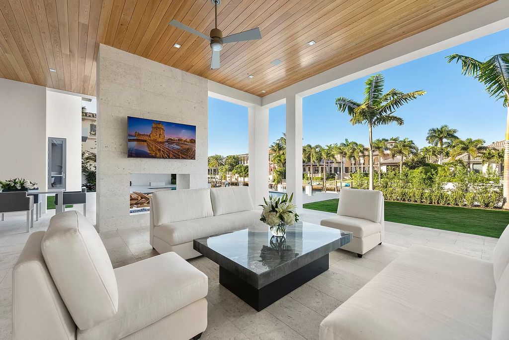 Experience unparalleled luxury at Villa Bianca, a contemporary jewel in Boca Raton's Royal Palm Yacht and Country Club. This 8,862 square feet waterfront estate boasts 6 bedrooms, 8 bathrooms, and an infinity-edge pool, offering the epitome of Italian design and craftsmanship.