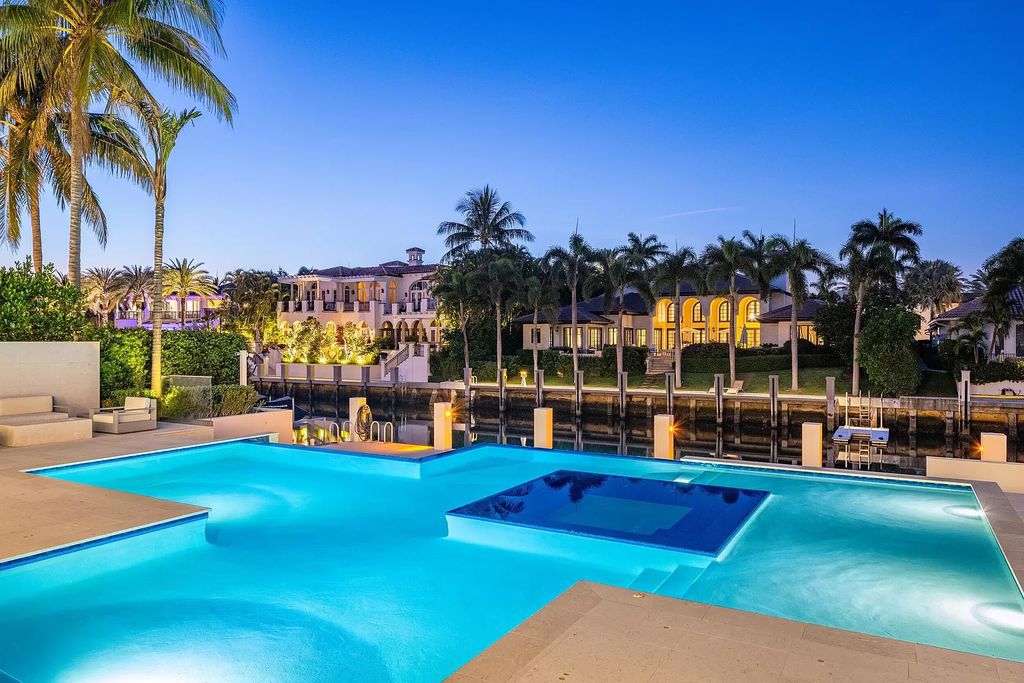 Experience unparalleled luxury at Villa Bianca, a contemporary jewel in Boca Raton's Royal Palm Yacht and Country Club. This 8,862 square feet waterfront estate boasts 6 bedrooms, 8 bathrooms, and an infinity-edge pool, offering the epitome of Italian design and craftsmanship.