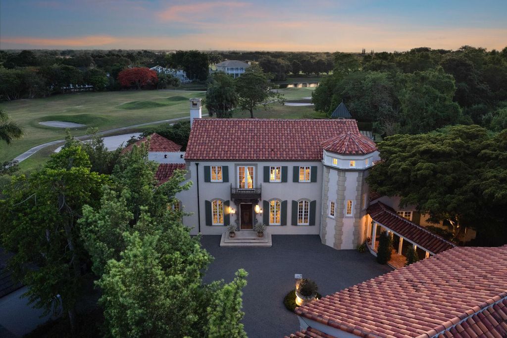 Live in Unrivaled Luxury! This 5-bedroom Bridle Path estate boasts an AIA-recognized octagonal turret, grand hall, chef's kitchen, screened loggia, pool, and lush landscaping. Move-in ready with new roof, generator, impact windows and more!