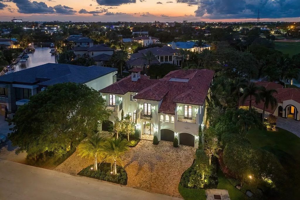 Discover an unparalleled lifestyle in this exquisite 6 bed, 7 bath Boca Raton estate. Nestled in the prestigious Golden Triangle, this waterfront property boasts breathtaking views, designer finishes, smart home technology, and deep water access. Indulge in world-class amenities, pristine beaches, and Mizner Park's vibrant atmosphere. This is Boca Raton living at its finest!