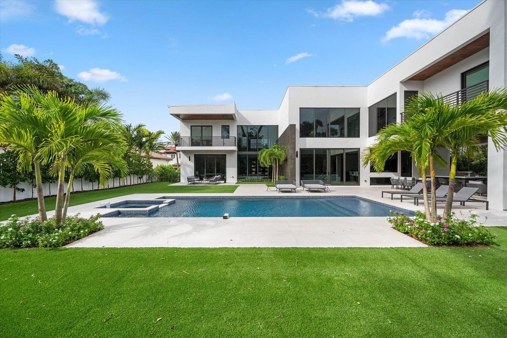 Immerse yourself in unparalleled luxury at 1120 Spanish River Rd, Boca Raton. This expansive 5-bedroom, 6.5-bathroom estate boasts 6,646 square feet of living space, a custom chef's kitchen, resort-style pool, and prime location. Priced at $7,998,000, this dream home is waiting for you.