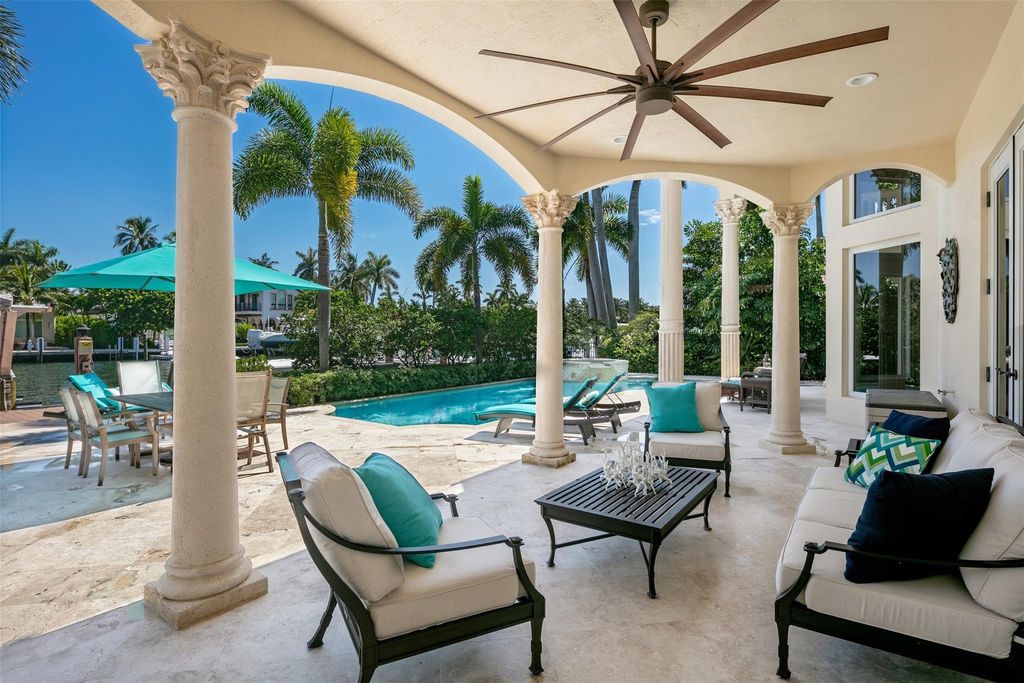 Discover opulence in this stunning 7 bed/7.5 bath Harbor Beach estate. Enjoy breathtaking water views, a gourmet kitchen, luxurious amenities, and quick ocean access. Experience the epitome of waterfront living with this meticulously maintained home, just minutes from the beach and Fort Lauderdale airport.