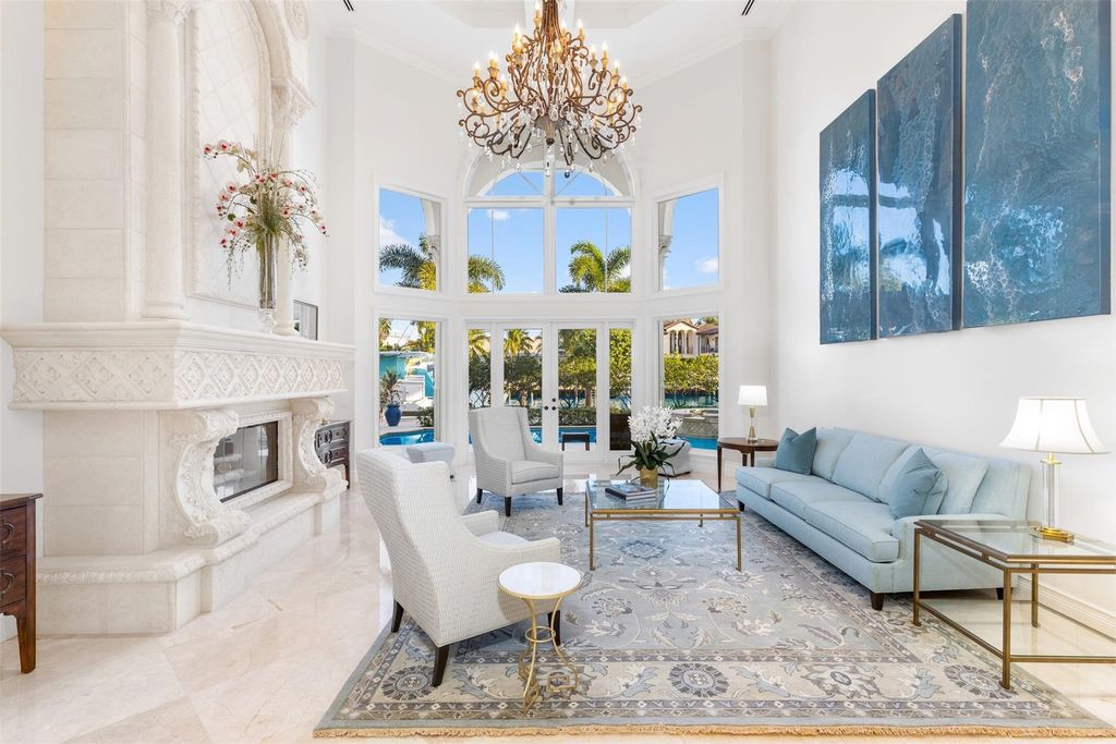 Discover opulence in this stunning 7 bed/7.5 bath Harbor Beach estate. Enjoy breathtaking water views, a gourmet kitchen, luxurious amenities, and quick ocean access. Experience the epitome of waterfront living with this meticulously maintained home, just minutes from the beach and Fort Lauderdale airport.