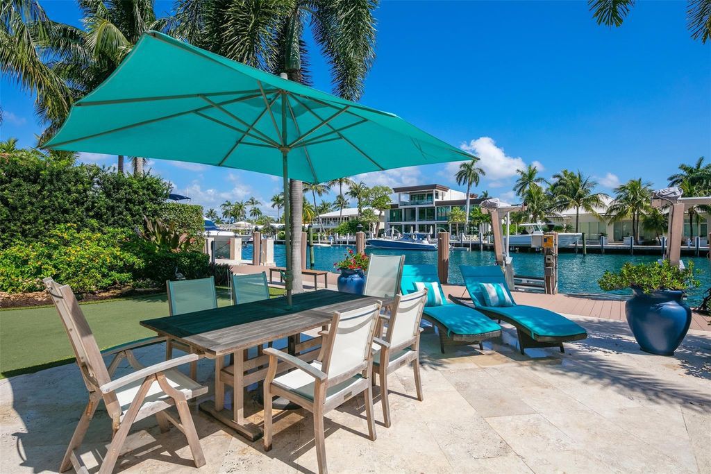 Discover opulence in this stunning 7 bed/7.5 bath Harbor Beach estate. Enjoy breathtaking water views, a gourmet kitchen, luxurious amenities, and quick ocean access. Experience the epitome of waterfront living with this meticulously maintained home, just minutes from the beach and Fort Lauderdale airport.